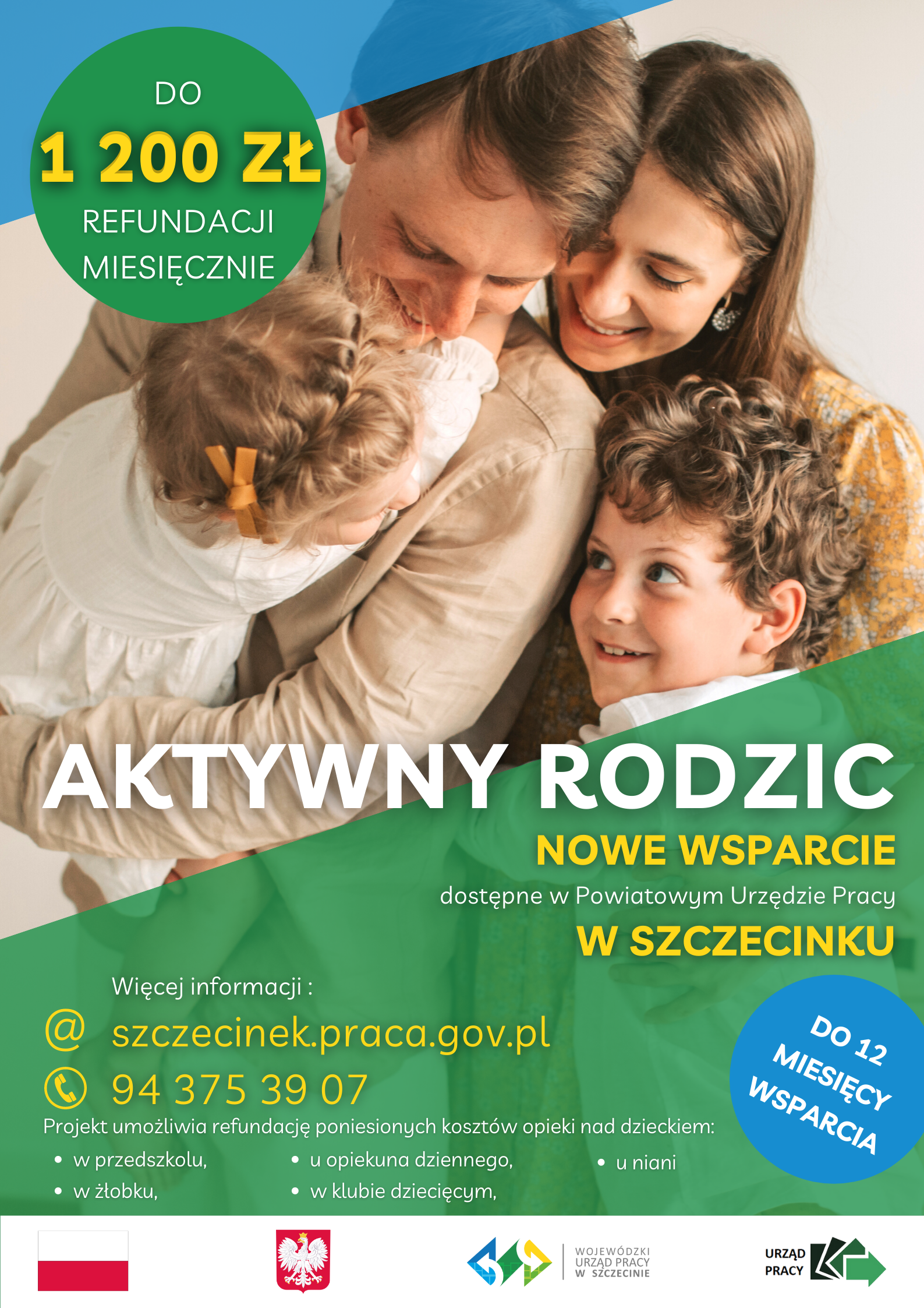 Plakat Aktywny rodzic