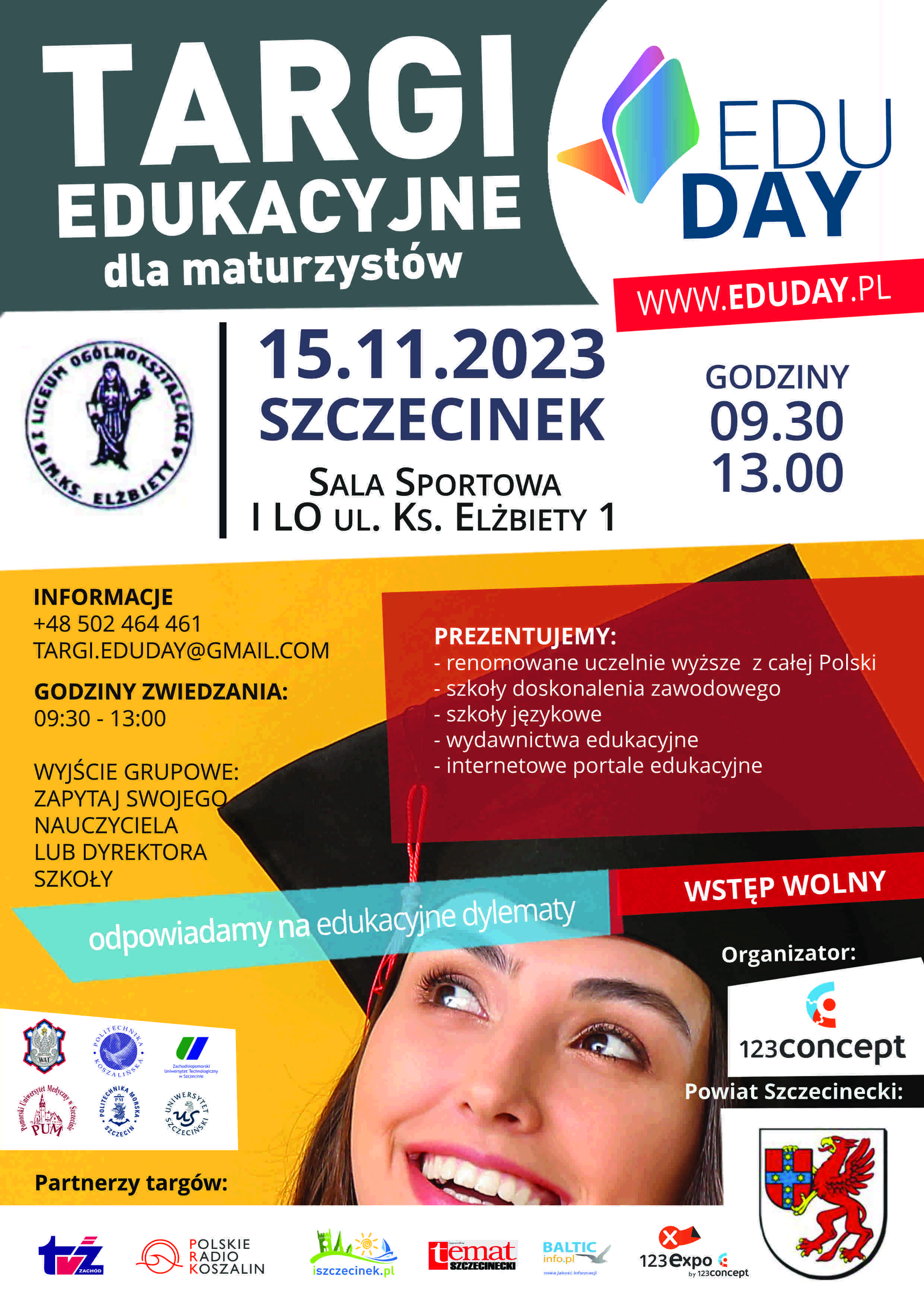 Targach Edukacyjnych dla Maturzystów Edu Day w Szczecinku